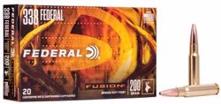 Federal - Fusion Ammo - 338 Federal - 200gr - 20/Box