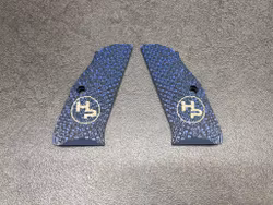 Herstad Performance - CZ Shadow 2 - Palm Swel Agressive - Fat Hand - Short - Blå/Svart/Silver