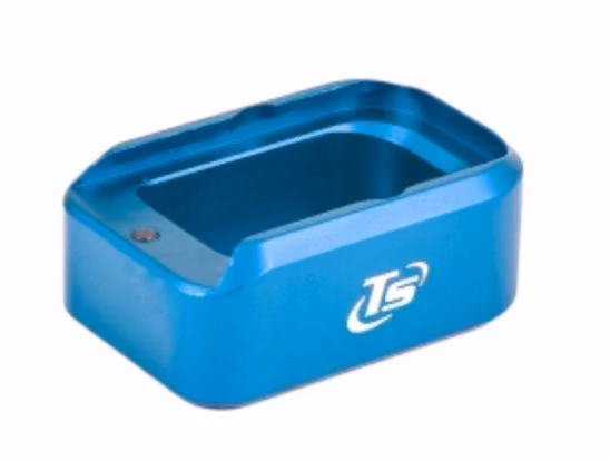 Toni System - Base pad +2 rounds standard pad magazine extension for Glock - Blå