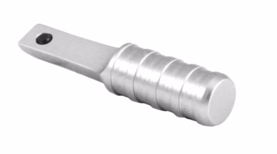 Toni System - Glock ambidextrous charging handle/slide racker in aluminum - Silver