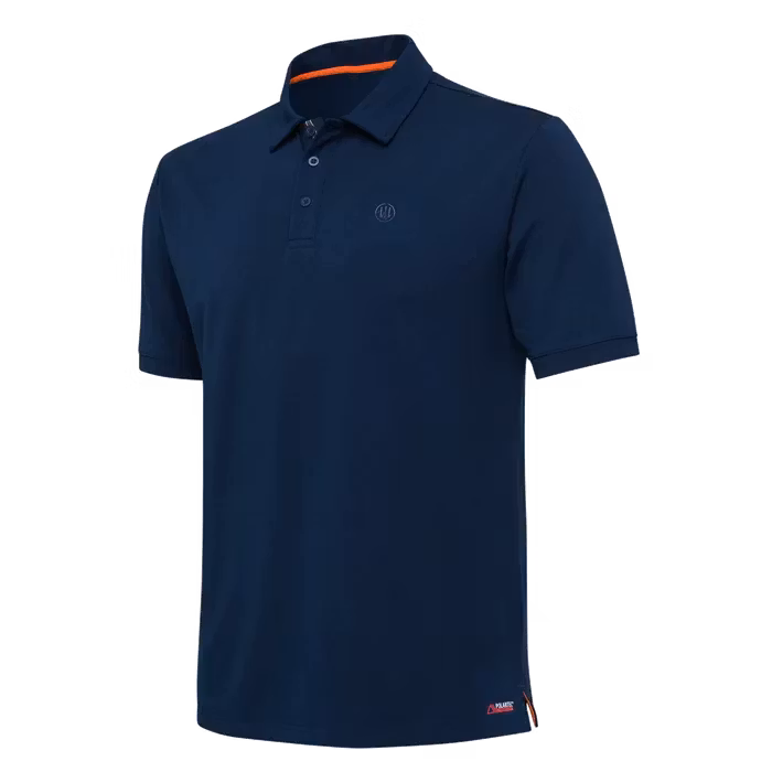 Beretta - Tech Corporate Polo Short Sleeves - Blue Total Eclipse