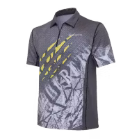 Beretta - Rush Scratch Polo - Black & Fluo yellow