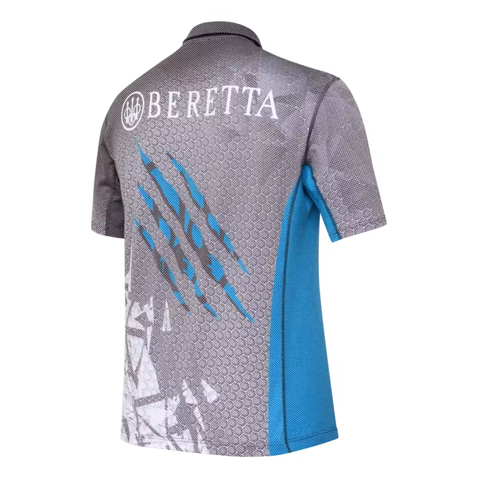 Beretta - Rush Scratch Polo - Black & Blue Excell