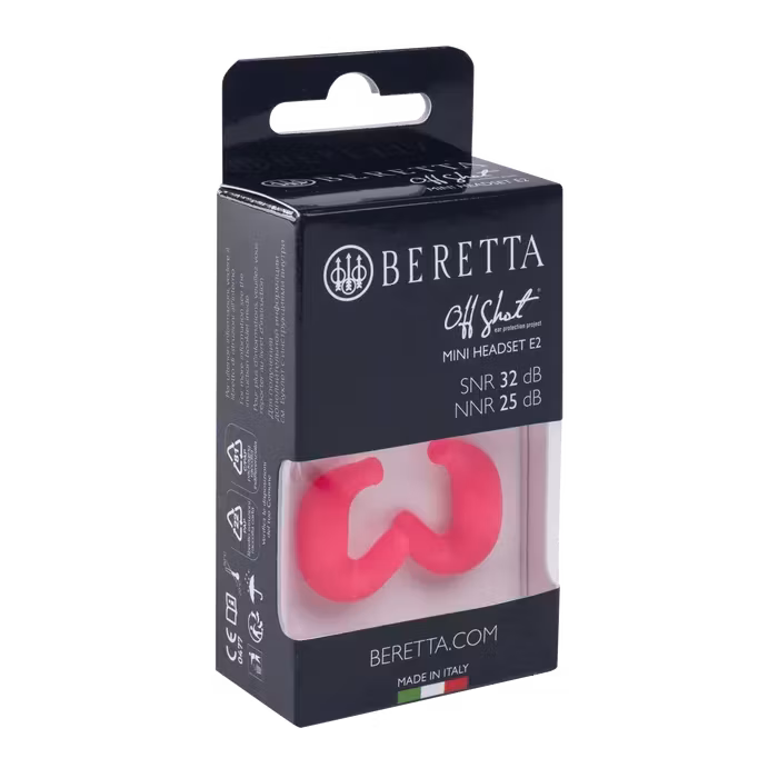Beretta - Mini Headset E2 - Fuchsia Fluo