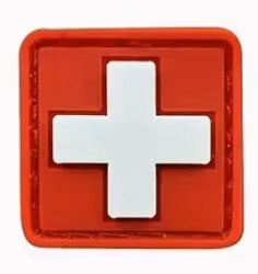First aid - Red and white - Patch