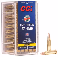 CCI -  Varmint Ammo - 17 HMR TNT® green Lead-Free HP - 16gr - 50/Box