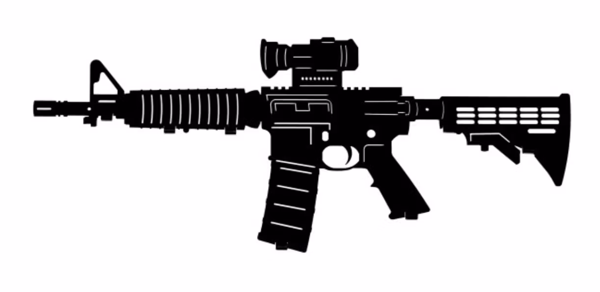 Hanger AR 15 LS left side