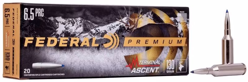 Federal - Premium Ammo - 6.5 PRC Terminal Ascent - 130gr - 20/Box
