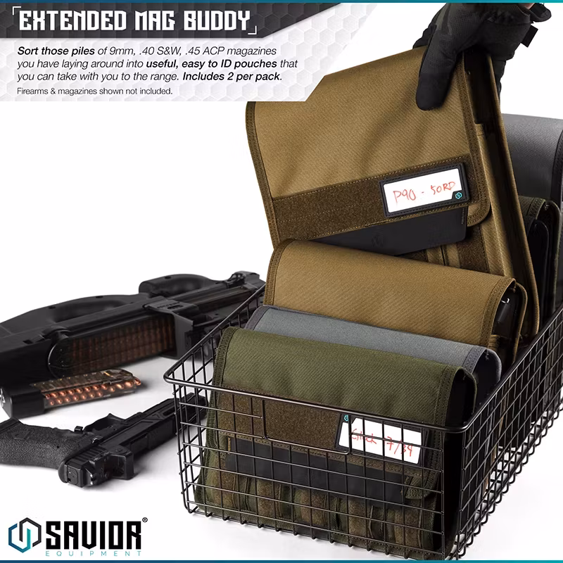 Savior Equipment - Mag Buddy Extended - Brown