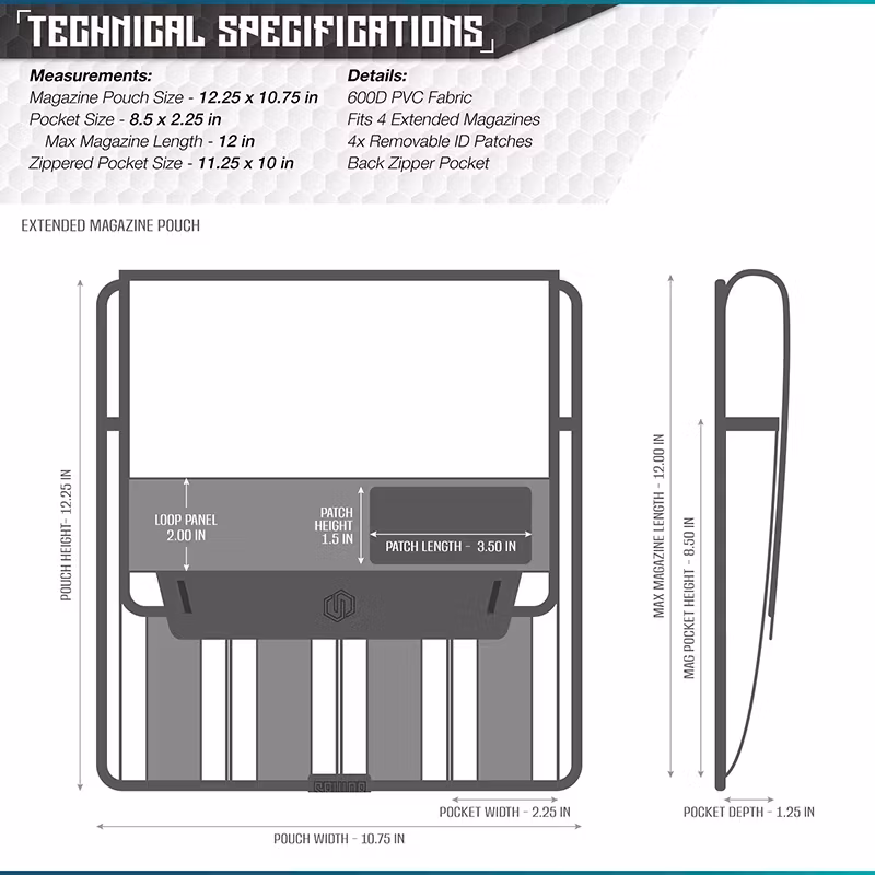 Savior Equipment - Mag Buddy Extended - Green