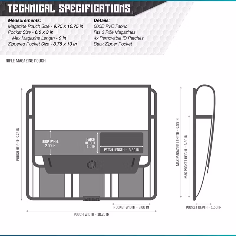 Savior Equipment - Mag Buddy Rifle - Grey