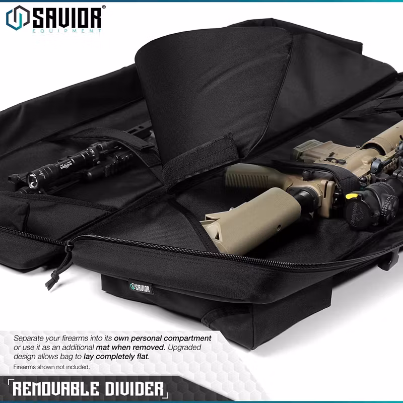 Savior Equipment - Urban Warfare 51" Double Rifle Case - Svart