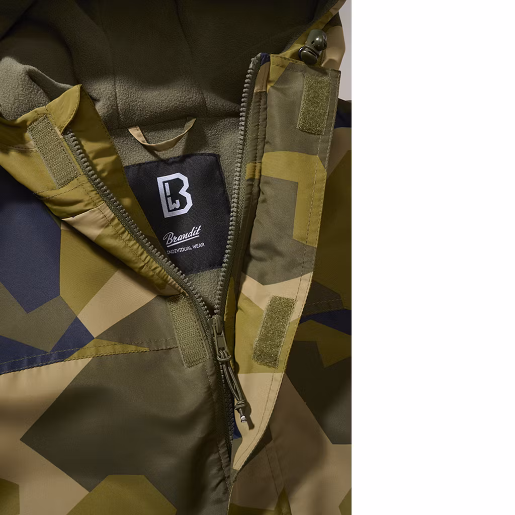 Militärjacka med Dragkedja - M90 Camo