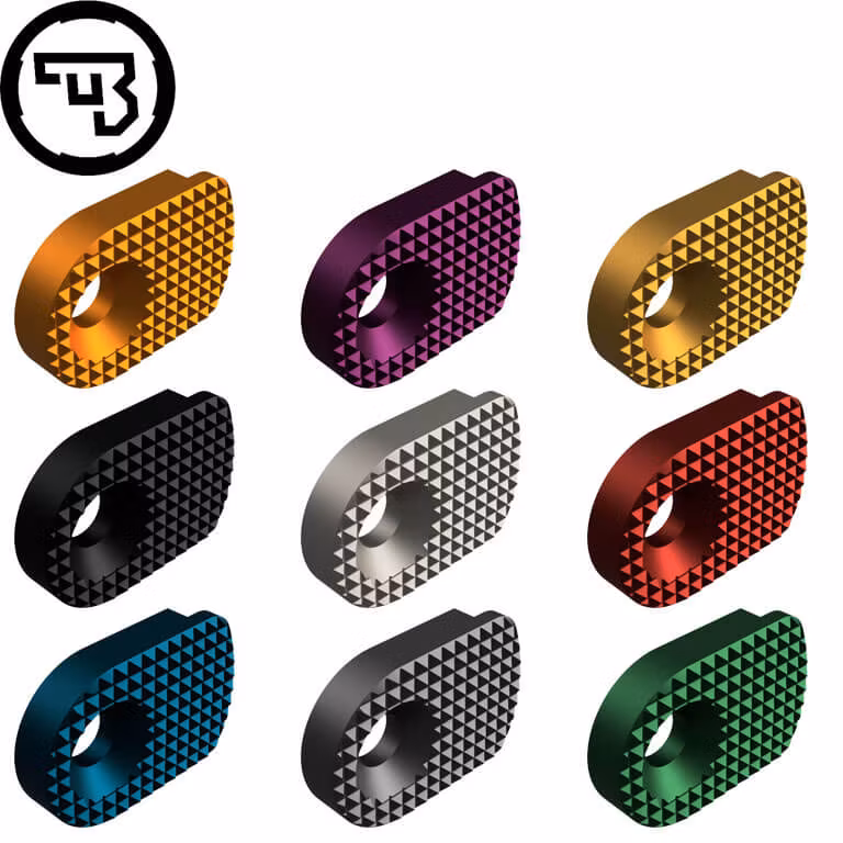 CZ - Magazine Release Button CZ Shadow 2 - Blå