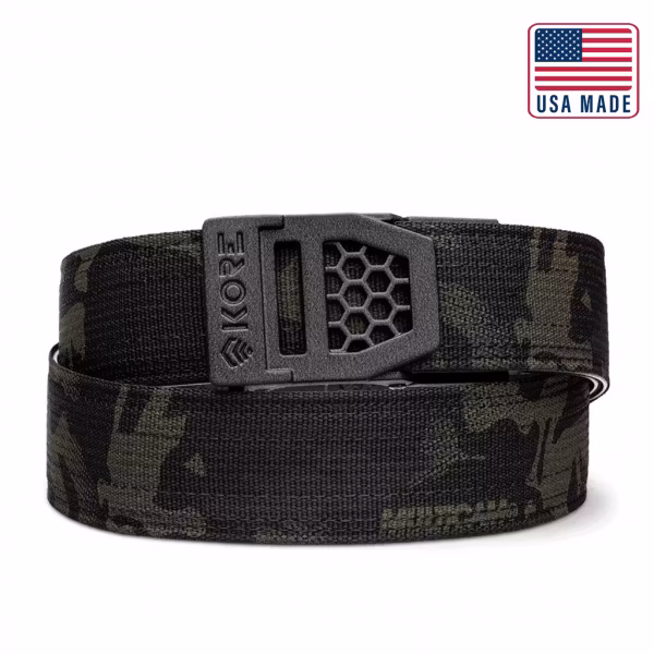 Kore - X6 Buckle Tactical belt - Black MultiCam