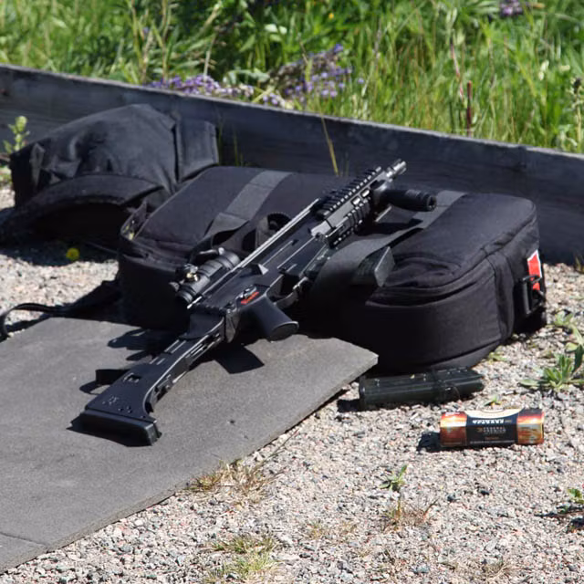 Snigel -  34×64 cm Dual Weapon Bag -11 - Black