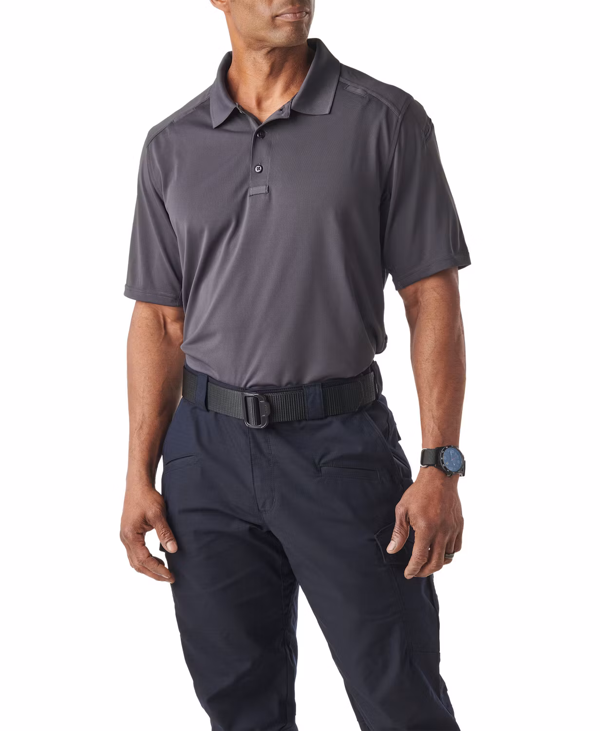 5.11 - Helios Short Sleeve Polo - Charcoal (018)