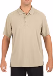 5.11 - Helios Short Sleeve Polo - Silver Tan (160)