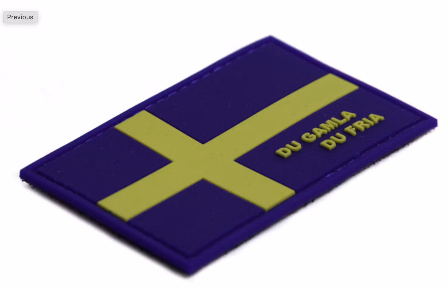 Sverige - Du gamla du fria - Patch