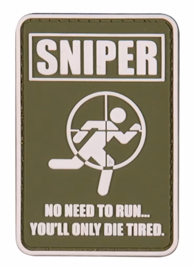 Sniper- No need to run - PVC