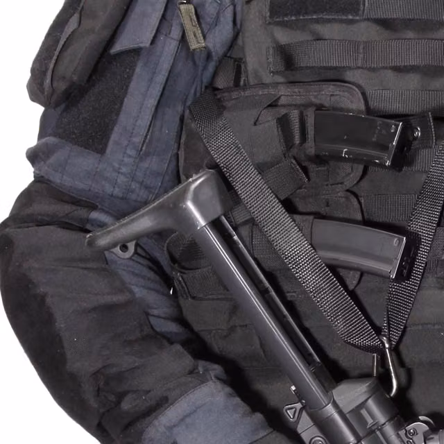 Snigel - SMG magazine pouch -14, MP5 - Black