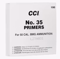 CCI - Standard NO. 35 Primer For 50 Caliber BMG - 100/Box