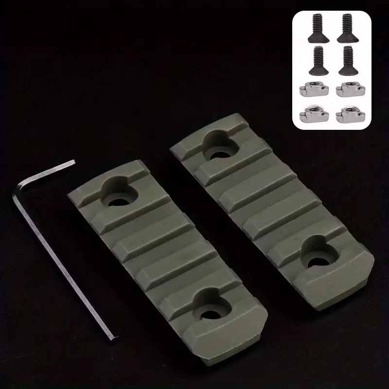 Picatinny - 5-slot Grön