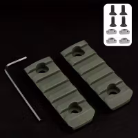 Picatinny - 5-slot Grön