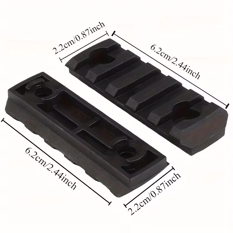 Picatinny - 5-slot Grön