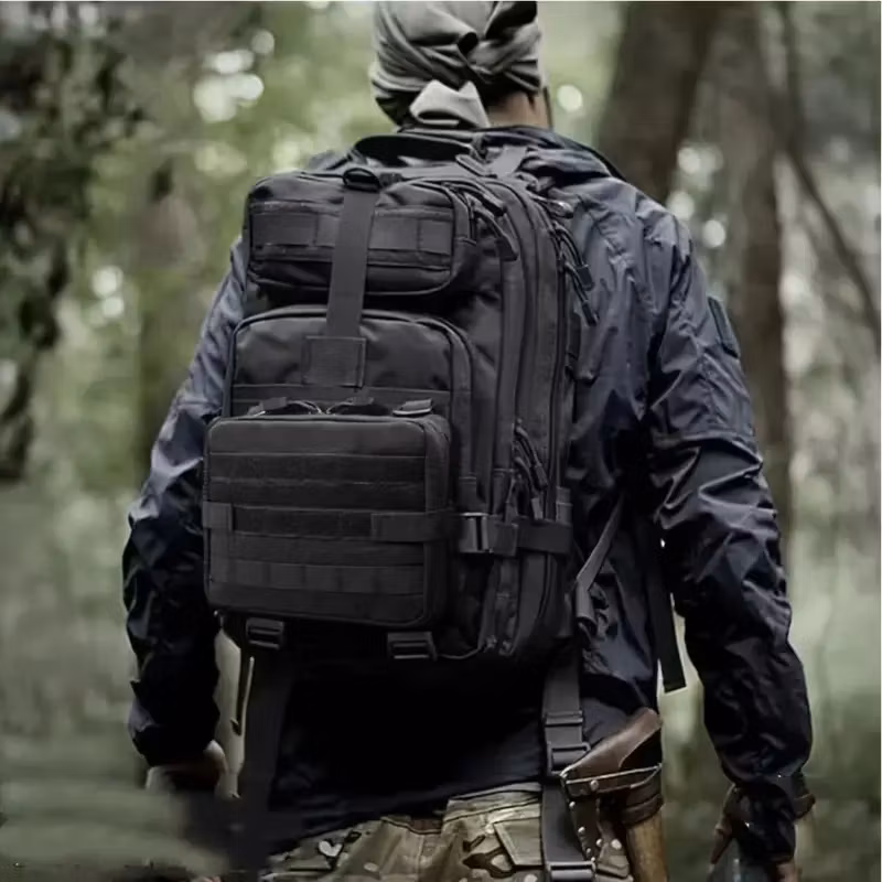 Taktisk Molle-väska - Svart