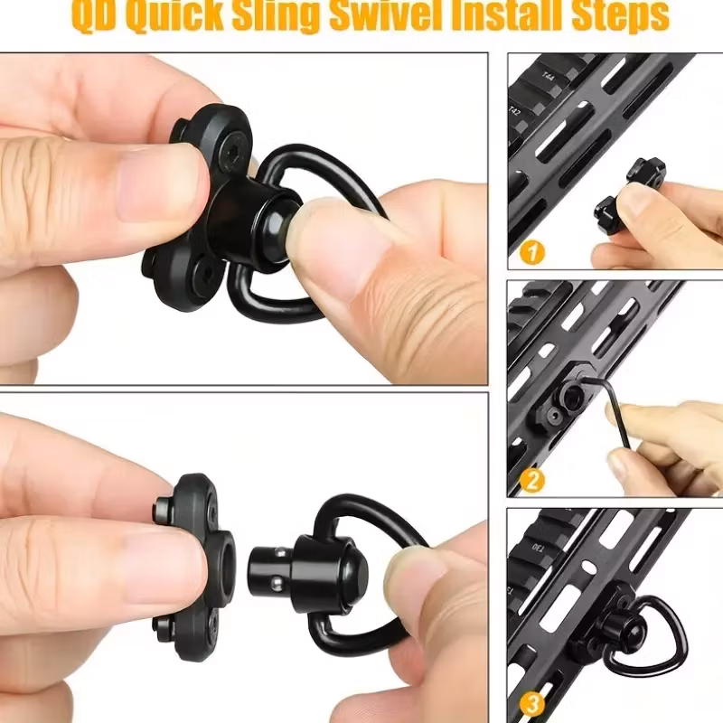 Swivel with  M-lok - QD Mount
