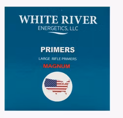 White River Energetics - Large Magnum Rifle Primer - 1000/Box