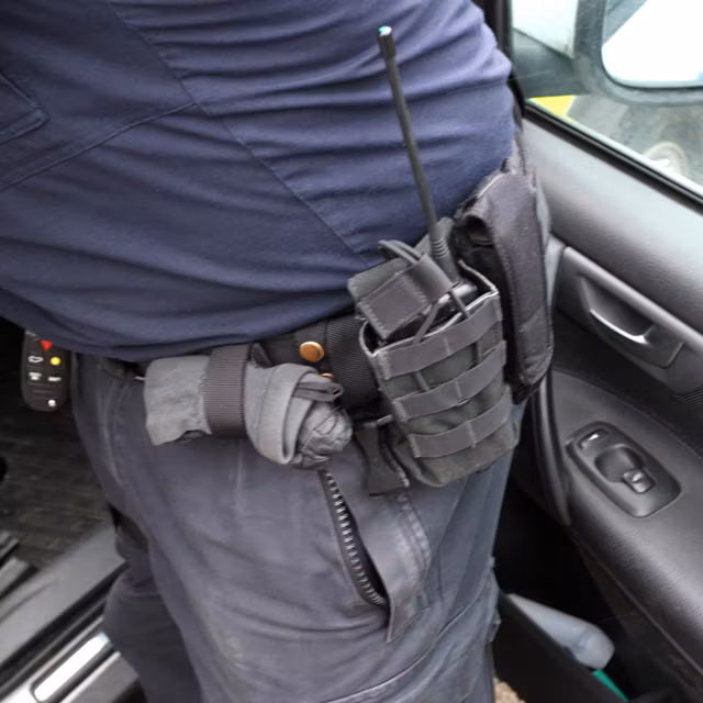 Snigel - Elastic Glove Holder - 05 - Svart