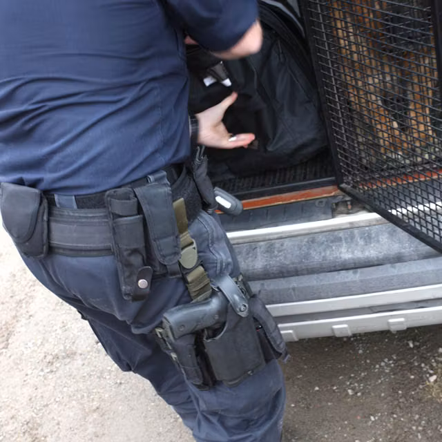 Snigel - Telescopic Baton Holder -08 - Black