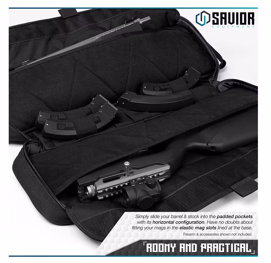 Savior Equipment - Urban Takedown Rifle Case  - Svart