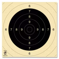 Pistoltavelspegel - 26x26 cm