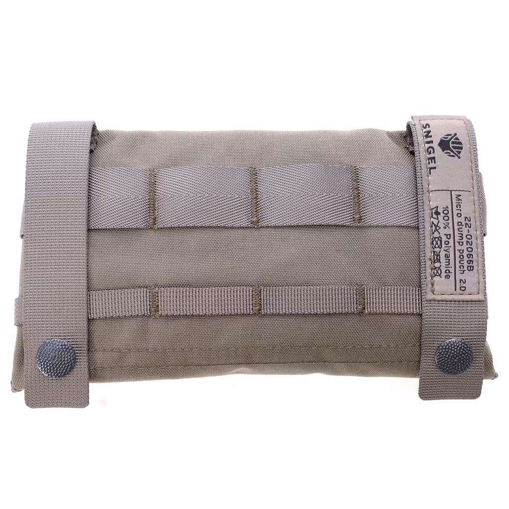 Snigel - Micro dump pouch 2.0 - Grey