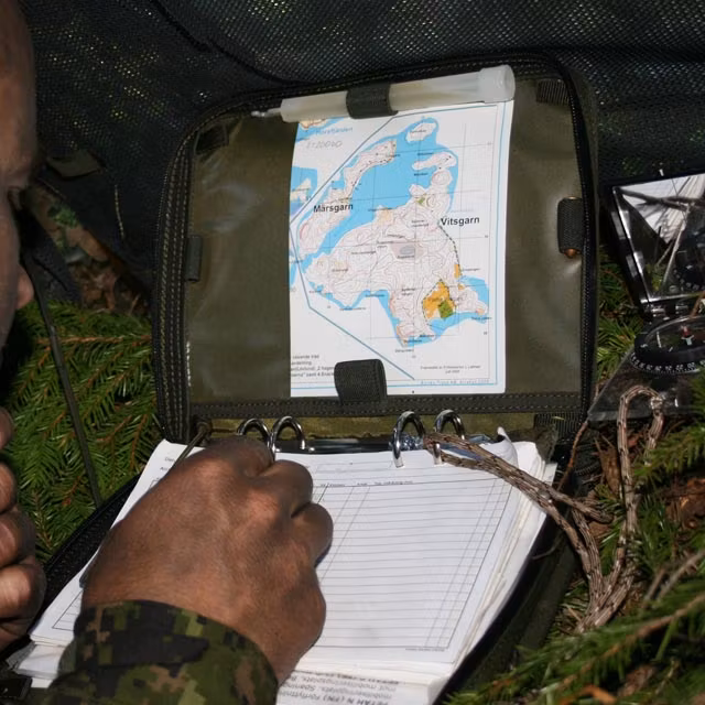 Snigel - A5 Field binder-07 - Grey