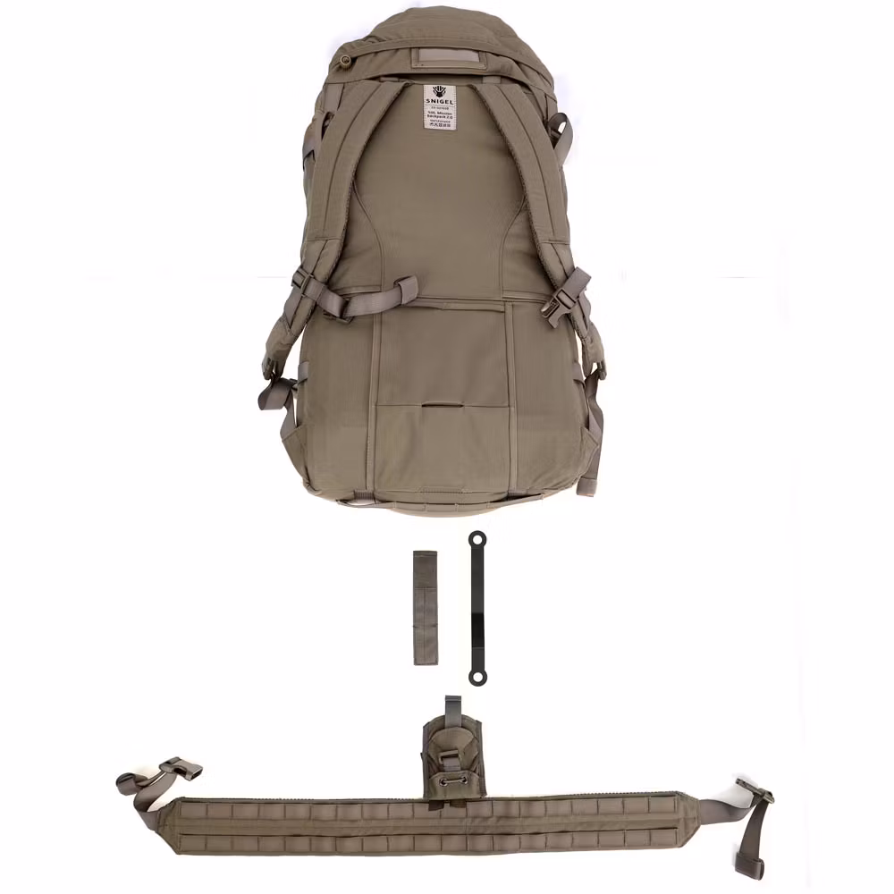 Snigel - 50L Mission backpack 2.0 - Grey