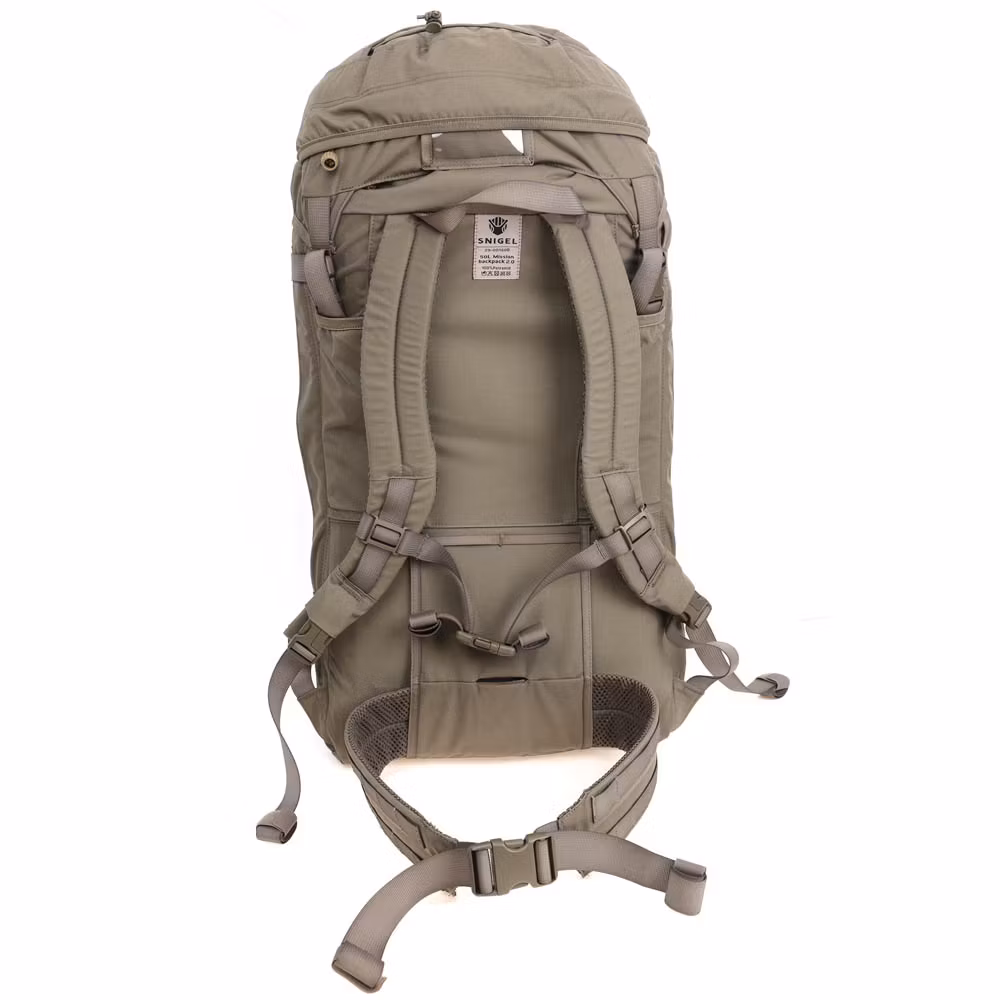 Snigel - 50L Mission backpack 2.0 - Grey