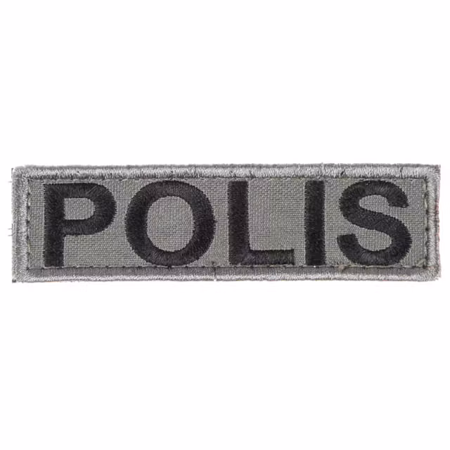 Snigel - POLIS märke, Litet -12 - 9,5x2,5 cm