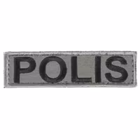 Snigel - POLIS märke, Litet -12 - 9,5x2,5 cm