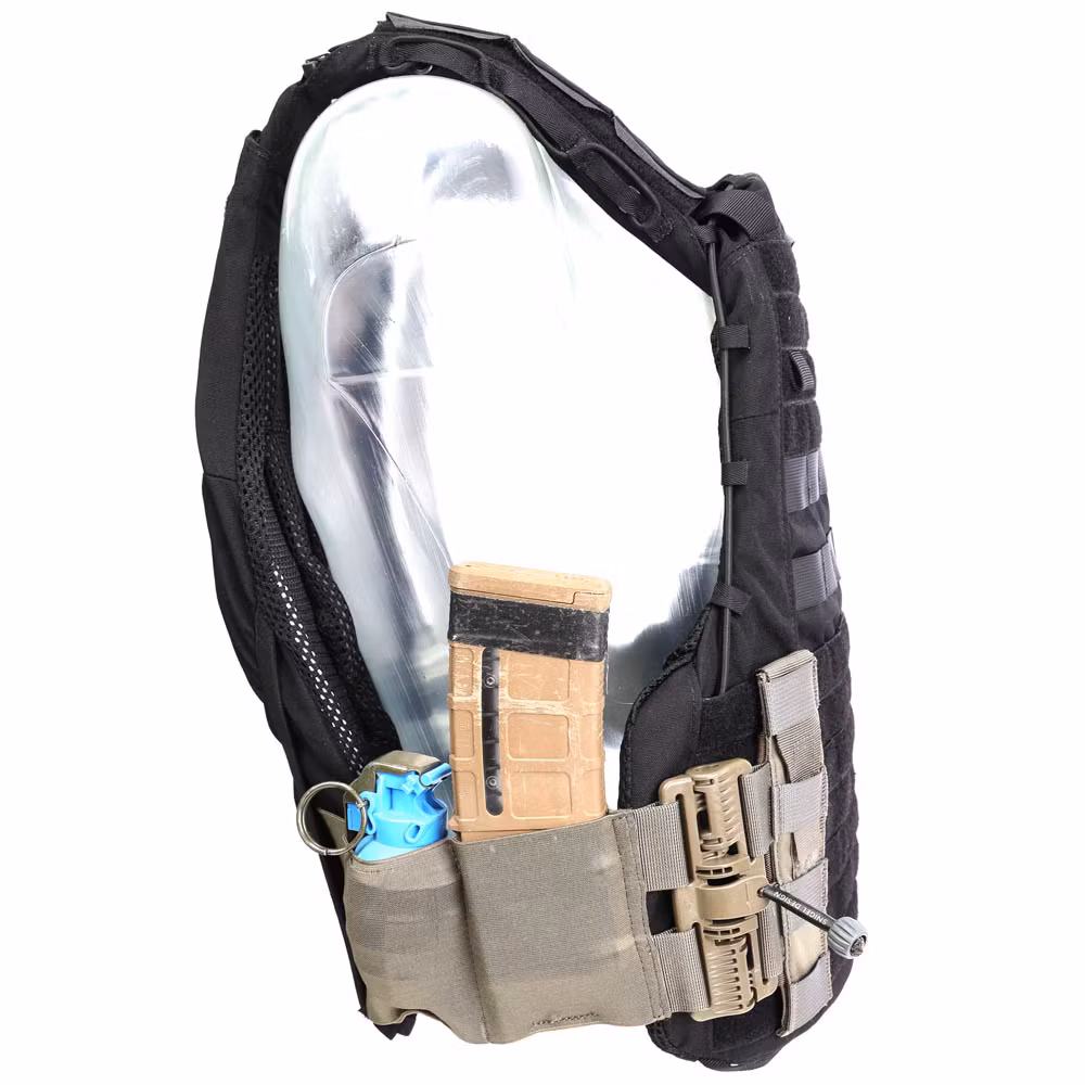 Snigel - Elastic cummerbund w compartments 1.0 - Grey