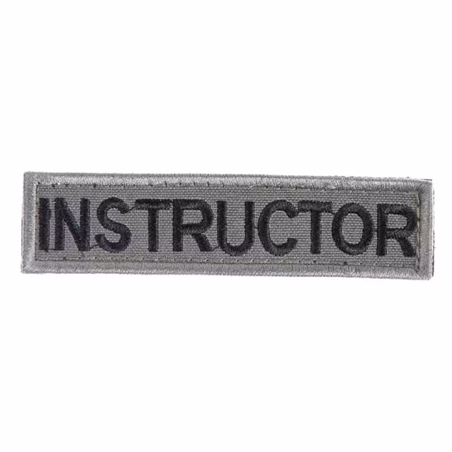 Snigel - Instructor patch, Small -12
