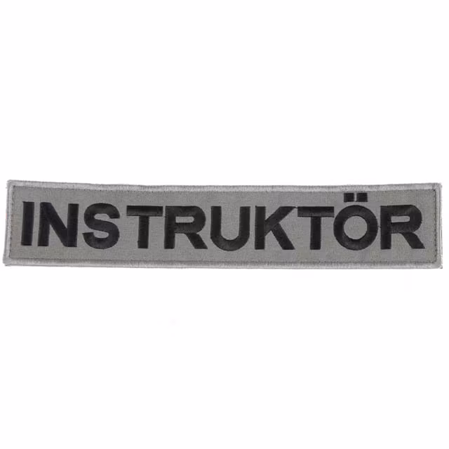 Snigel - Instruktor patch