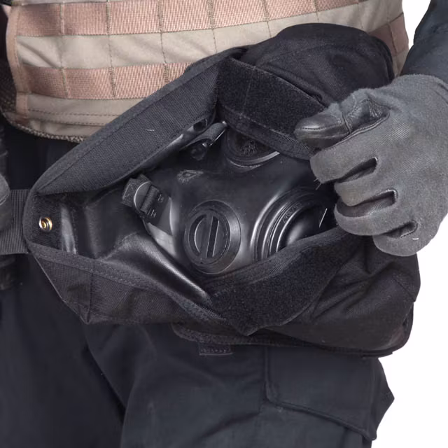 Snigel - Gas Mask Bag -11 - Black