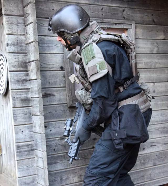 Snigel - Gas Mask Bag -11 - Black