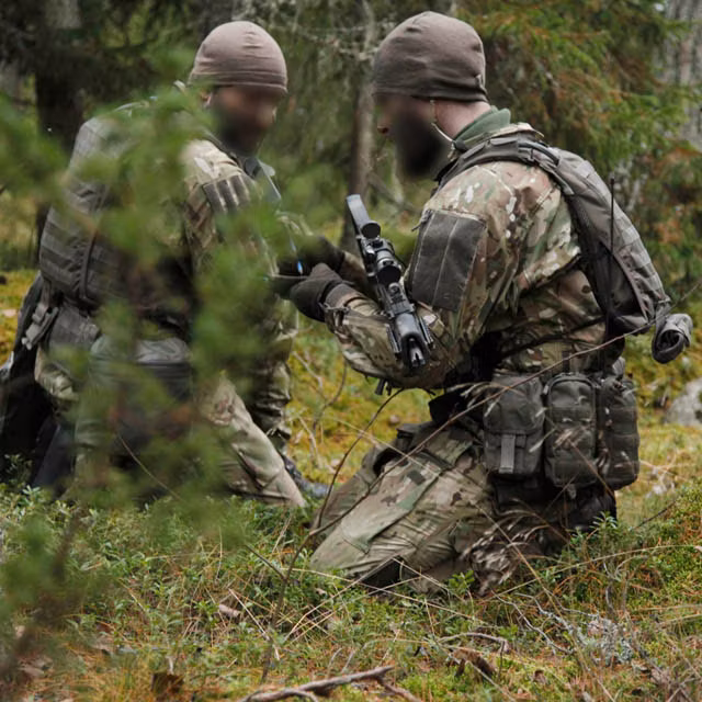 Snigel - Dual magazine pouch -18 - Grey