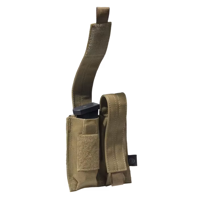 Beretta - Grip-Tac MOLLE Double Pistol Mag Pouch - Coyote Brown