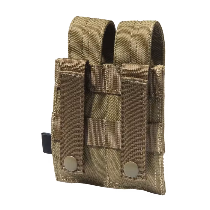 Beretta - Grip-Tac MOLLE Double Pistol Mag Pouch - Coyote Brown
